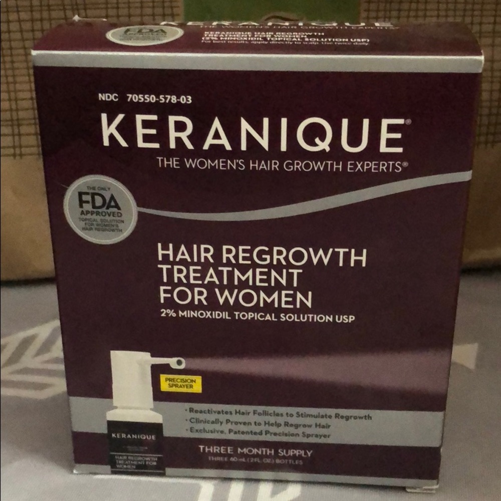 Keranique Hair Regrowth Treatment Spray 3month